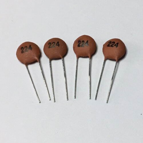 4 x 220nf Ceramic Capacitor (SET for Jailbar mod)
