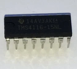 4116 Lower RAM IC (Texas Instruments)