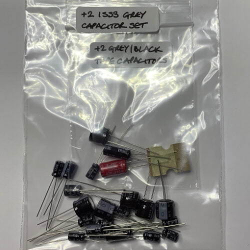 Capactitor SET for 128K +2 'Grey' Iss 3 (Incl. Tape pcb)