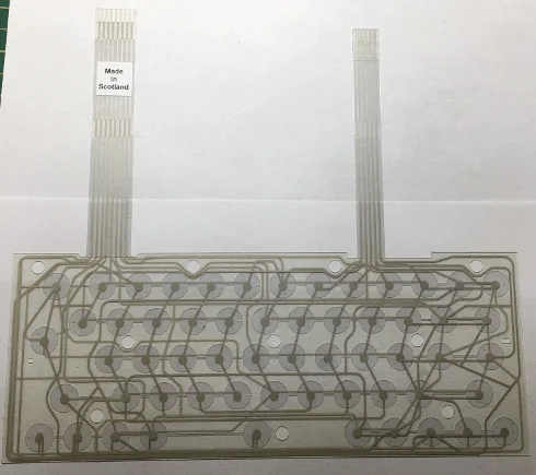 Keyboard membrane - 48K Plus & 128K Toastrack models only