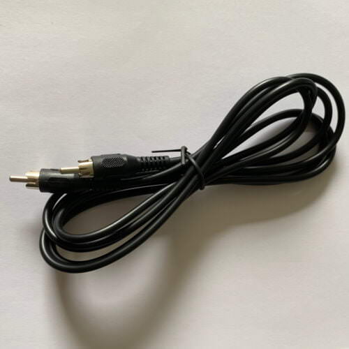Composite video TV cable. 2 meter length