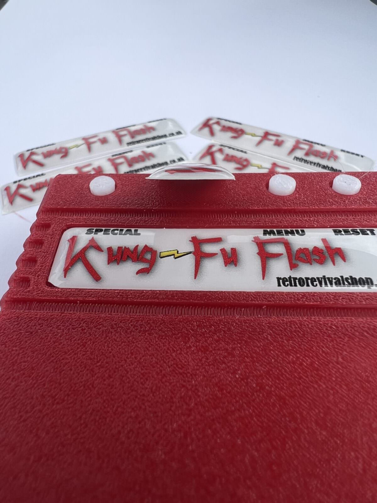 c64 Kung Fu Flash Cart - CASE BADGE ONLY!