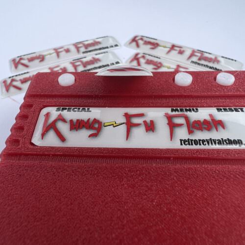 c64 Kung Fu Flash Cart - CASE BADGE ONLY!
