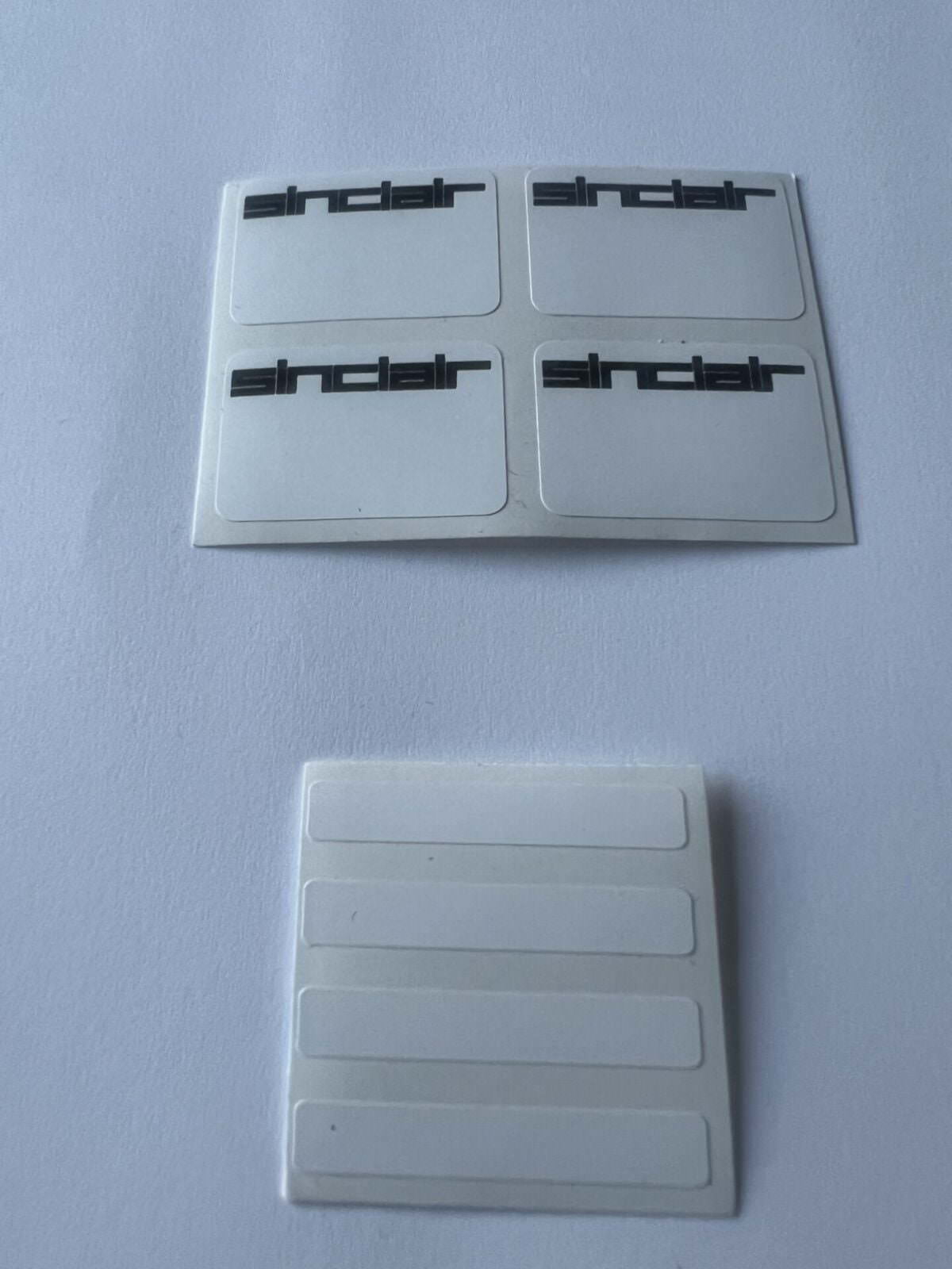 NEW Sinclair ZX Spectrum microdrive labels.