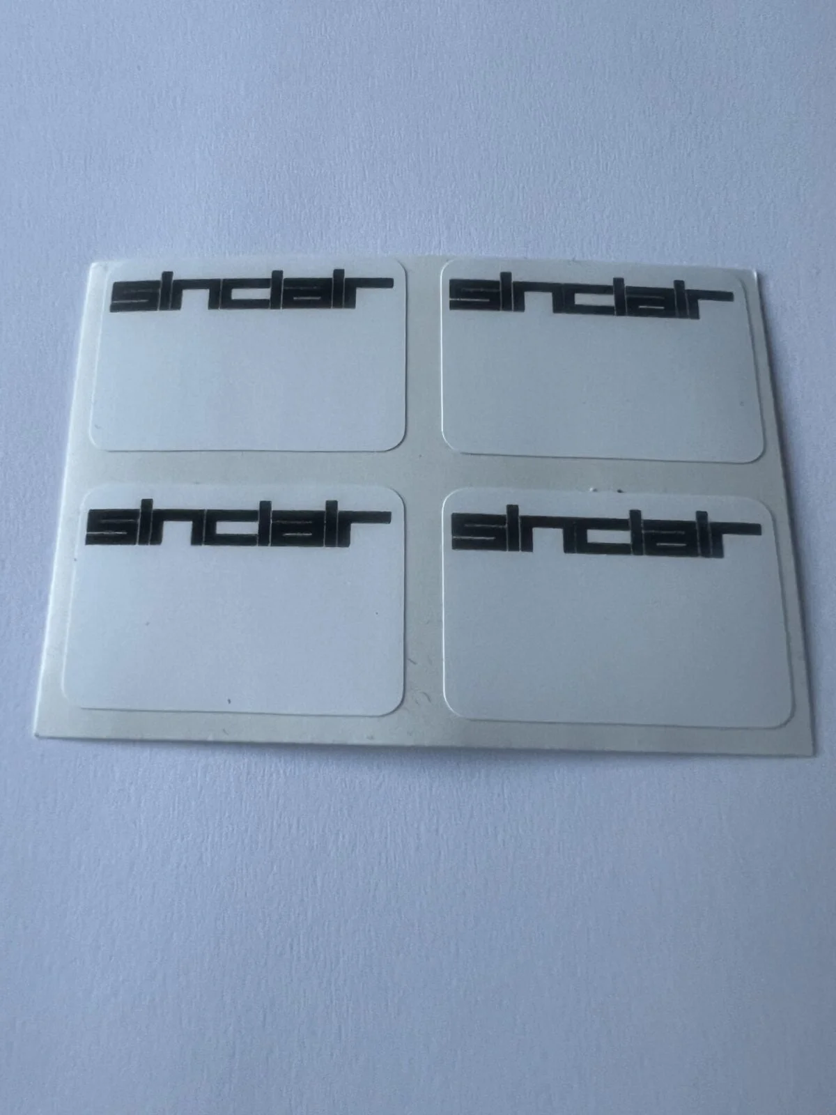 NEW Sinclair ZX Spectrum microdrive labels.