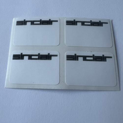 NEW Sinclair ZX Spectrum microdrive labels.