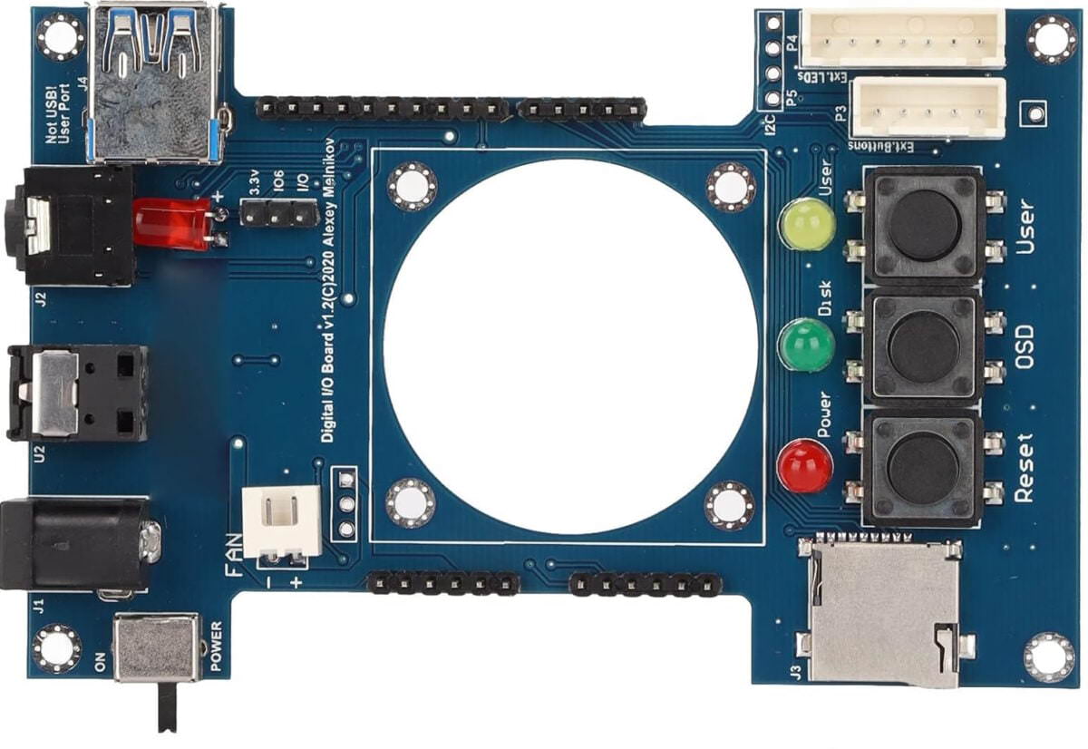 MiSTer Digital IO Board v1.2