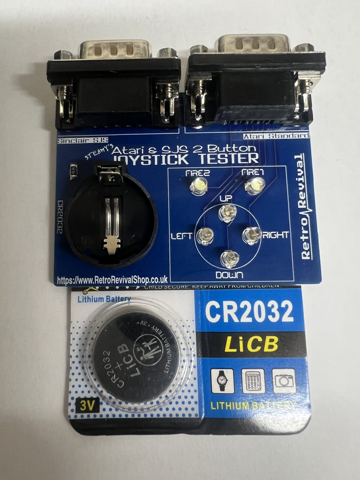 Atari & SJS Joystick tester. No Computer needed
